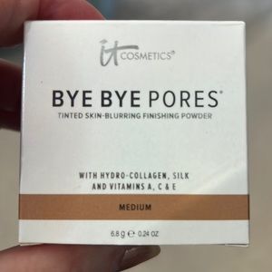 BYE BYE Pores tinted skin blurring finishing powder medium
